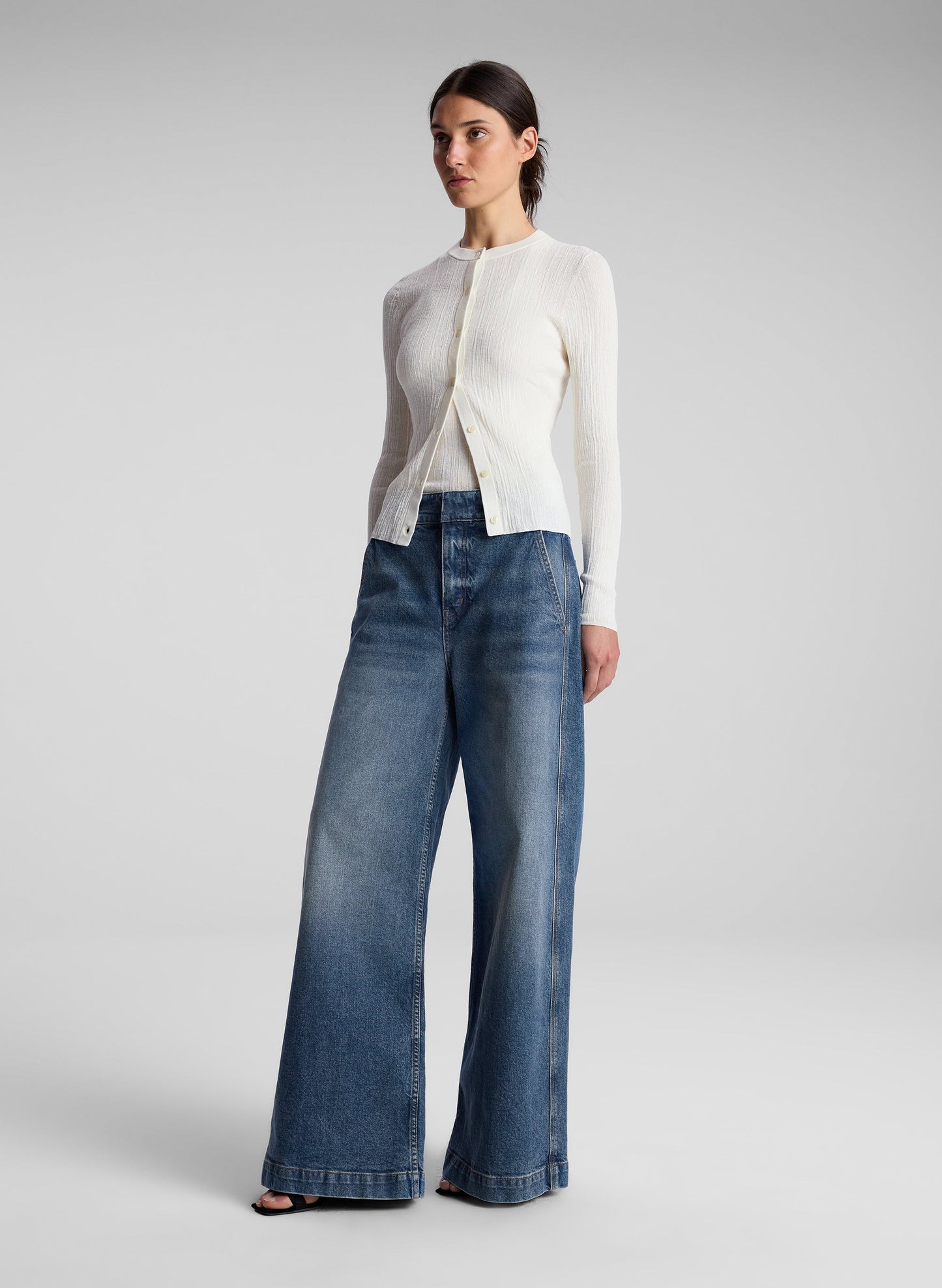 Fisher Fine Cotton Cardigan