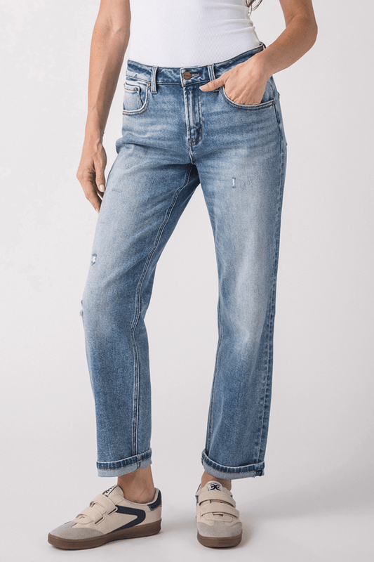 Risen Lucky Boyfriend Jeans