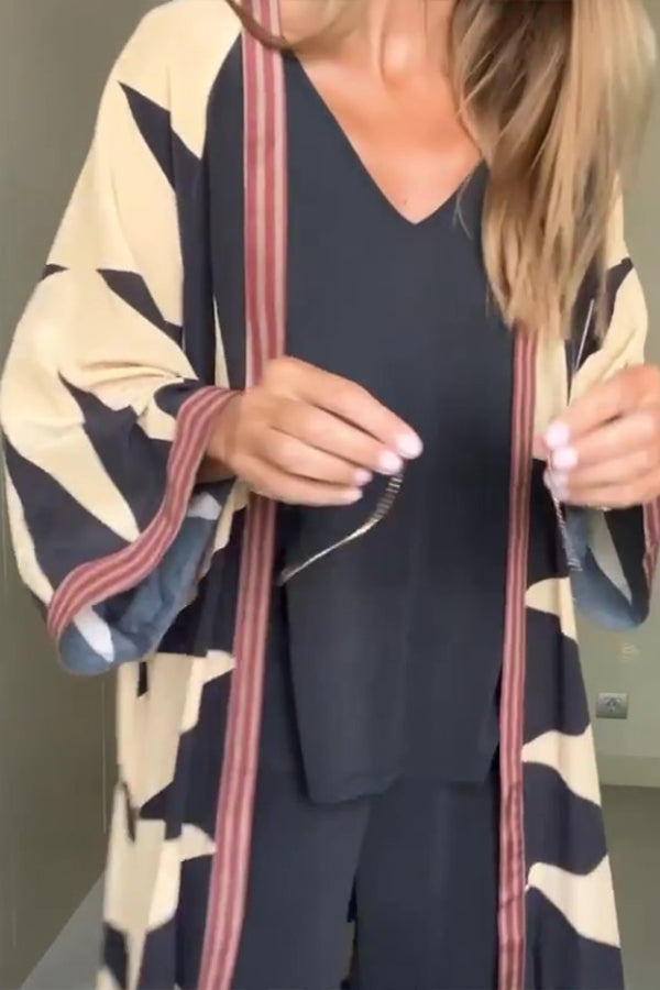 Women's Casual Graphic Print Outwear