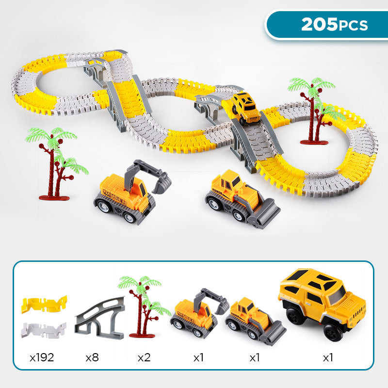 Construction Track Playset Building Toy