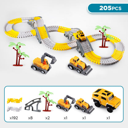 Construction Track Playset Building Toy