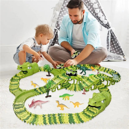 Dinosaur Track Set Toy