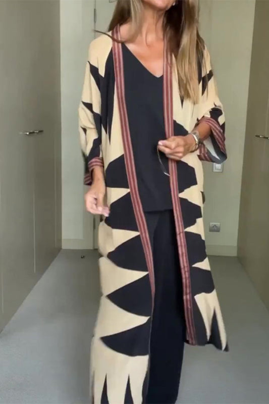 Women's Casual Graphic Print Outwear